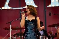 RAYE performing at the Glastonbury Festival 2025 - Day Four (Image via Getty)